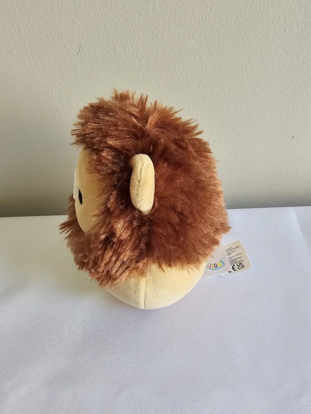 Squishmallows Plush Lion Toy - Brown and Cream